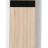 Knaggrekke flex lys eik 6 knagger 60 cm