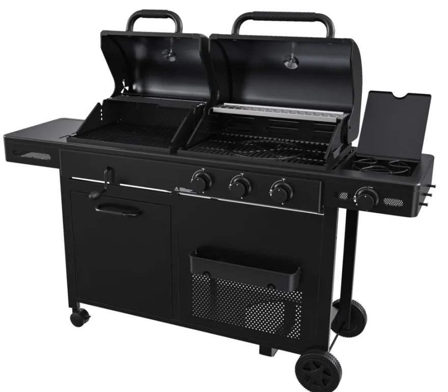 Kombigrill til gass og kull - Grillexpert®