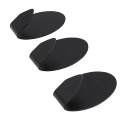 Krok selvklebende 37 mm svart 3 stk.