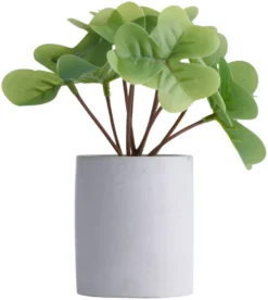 Kunstig plante kløver H18 cm