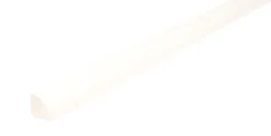 Kvartstafflist plast hvit – 19 x 19 x 3000 mm