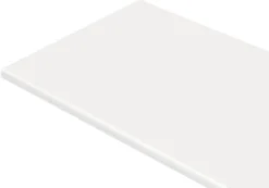 Laminatbenkeplate hvit 28 mm x 61 x 260 cm