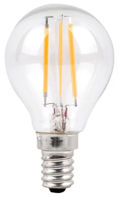 LED-dråpepære 2,9 W E14 - 2 pk.
