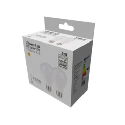 LED-pærer standart 9,5 W E27 - 2-pk.