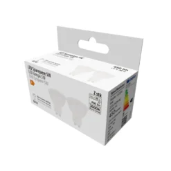 LED-spotpære 5 W GU10 - 2-pk.