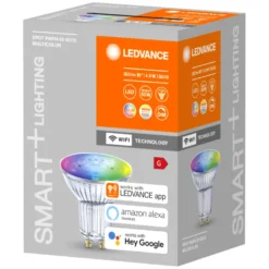 LEDVANCE SMART+ spotpære PAR16 farge GU10 5 W