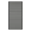 Levegg svart grunnet 90 x 180 cm