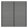 Levegg svart grunnet 180 x 180 cm
