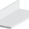 Listprofil hvit - 10 x 15 mm x 1 meter