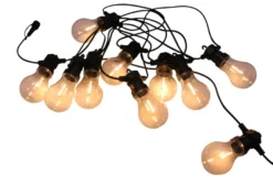 Lyslenke med 10 LED-pærer