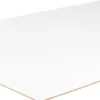 MDF-plate 3 mm hvit - 80 x 120 cm