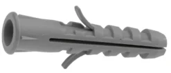 Nylonplugg 5 x 25 mm - 10 stk.