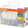Osram LED Base kronepære E14 4W 3-pk