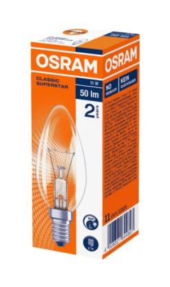 Osram LED Classic Superstar E14 klar pære 11 W