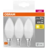 Osram LED mignon E14 4,9 W 3-pk.