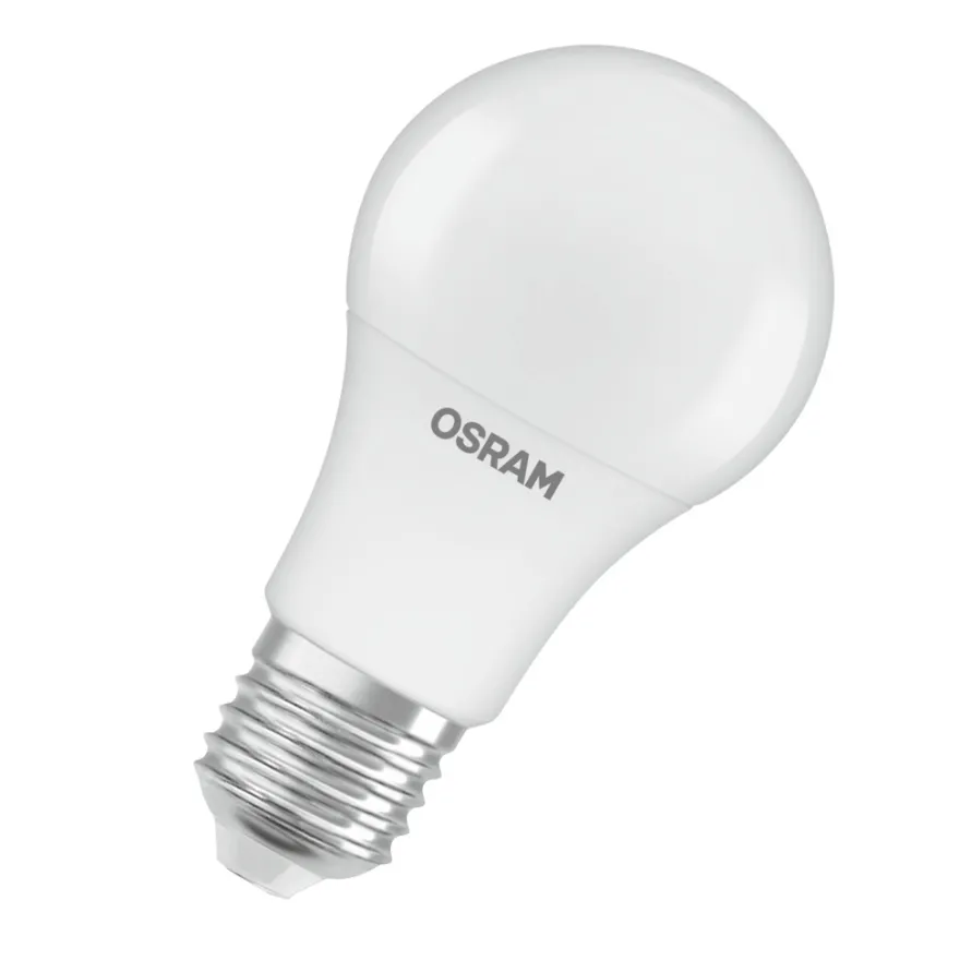 Osram LED-pære STD matt E27 4,9 W 3-pk.