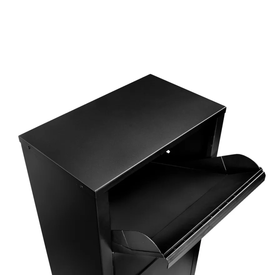 Pakkepostkasse 912 svart - MEFA