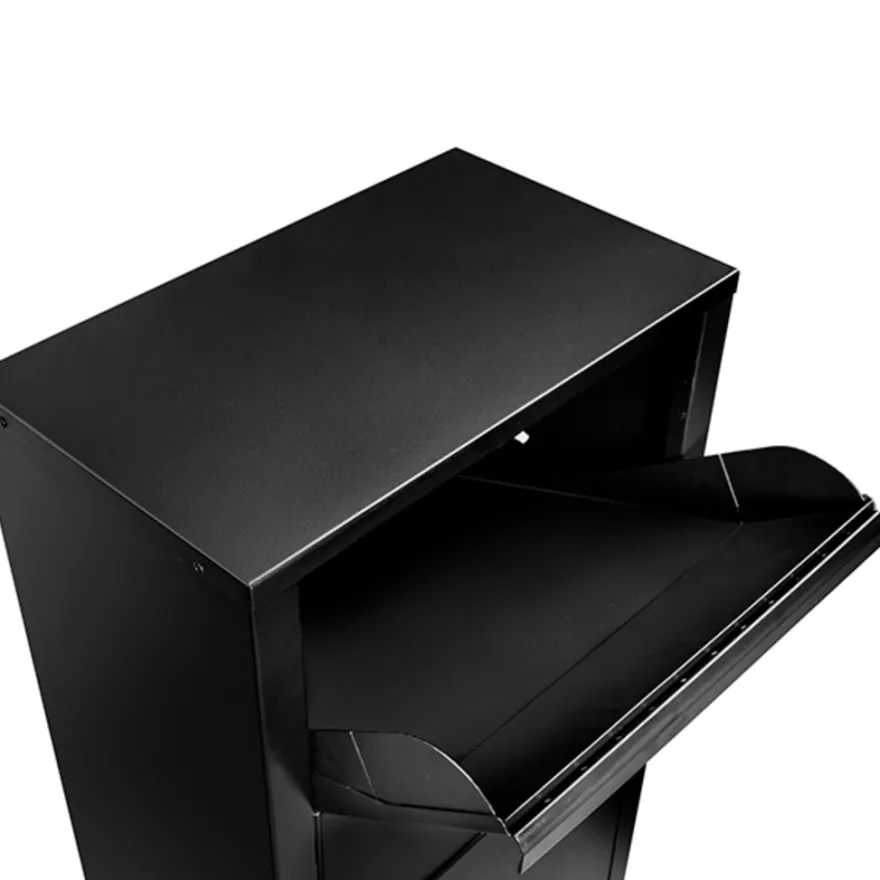 Pakkepostkasse 912 svart - MEFA