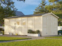 Palmako redskapsbod Aksel 4 - 14,7 m² 273 x 550 cm