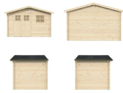 Palmako redskapsbod Lotta 5,6 m² 320 x 205 cm