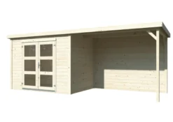Palmako redskapsbod m/pergola Alma 560 x 184 cm