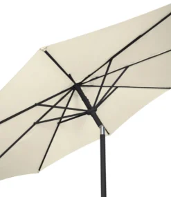 Parasoll Arizona beige m/sveiv og tilt Ø300 - Sunlife®