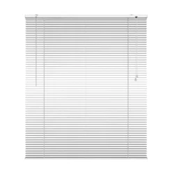 Persienne aluminium hvit 90 x 130 cm