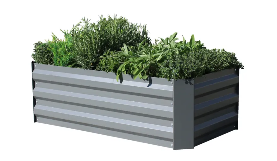 Plantekasse Easy S galvanisert 95 x 52 cm