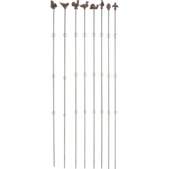 Plantestøtte rett m/figur 180 cm