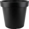 Plastkrukke svart Ø45 x H41 cm