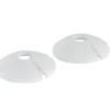 Plastrosett 12 mm hvit - 2 stk.