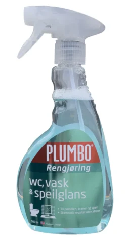 Plumbo WC, vask og speilrens 0,5 liter