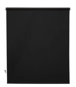 Rullegardin mørklegging svart 80 x 175 cm