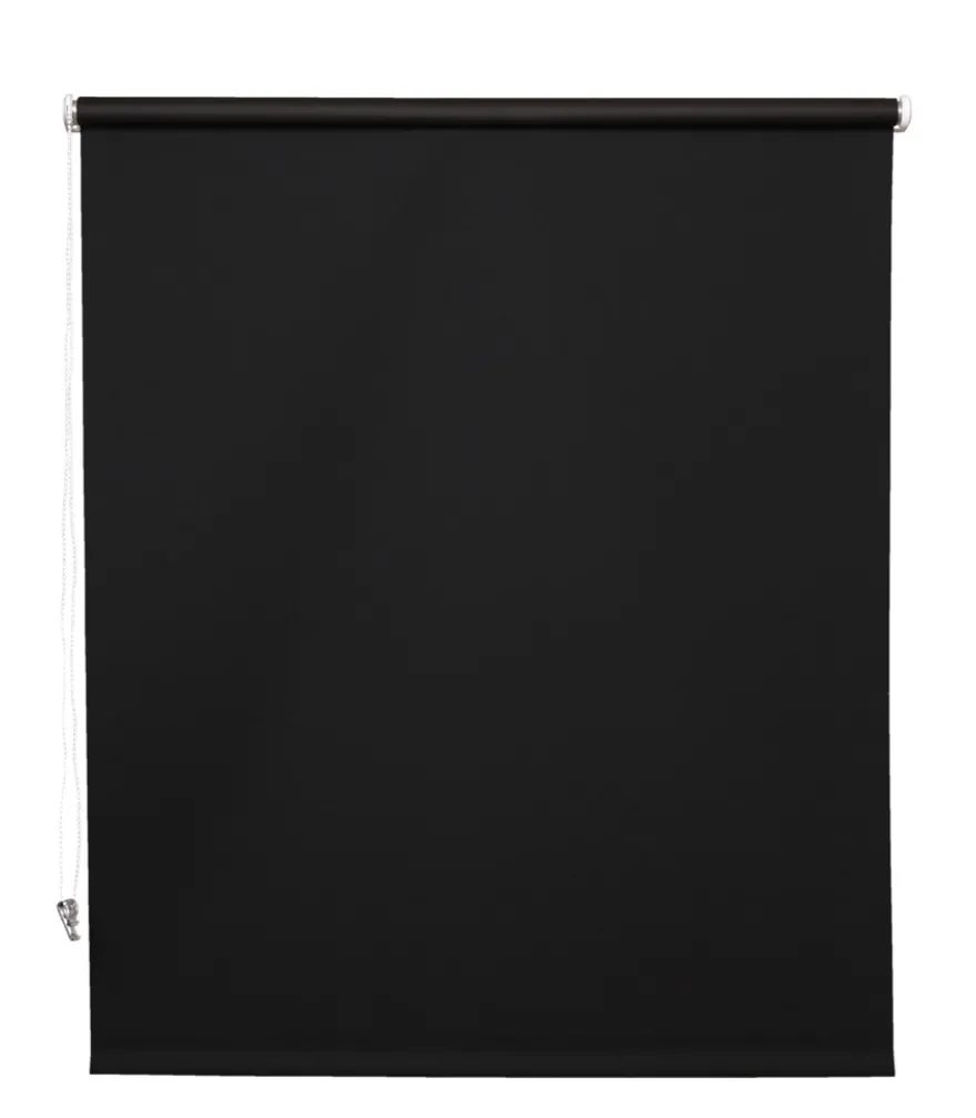 Rullegardin mørklegging svart 90 x 210 cm