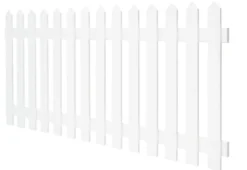 Skagen stakittgjerde 180 x 80 cm hvit
