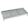 Skraperist galvanisert stål 80 x 40 cm