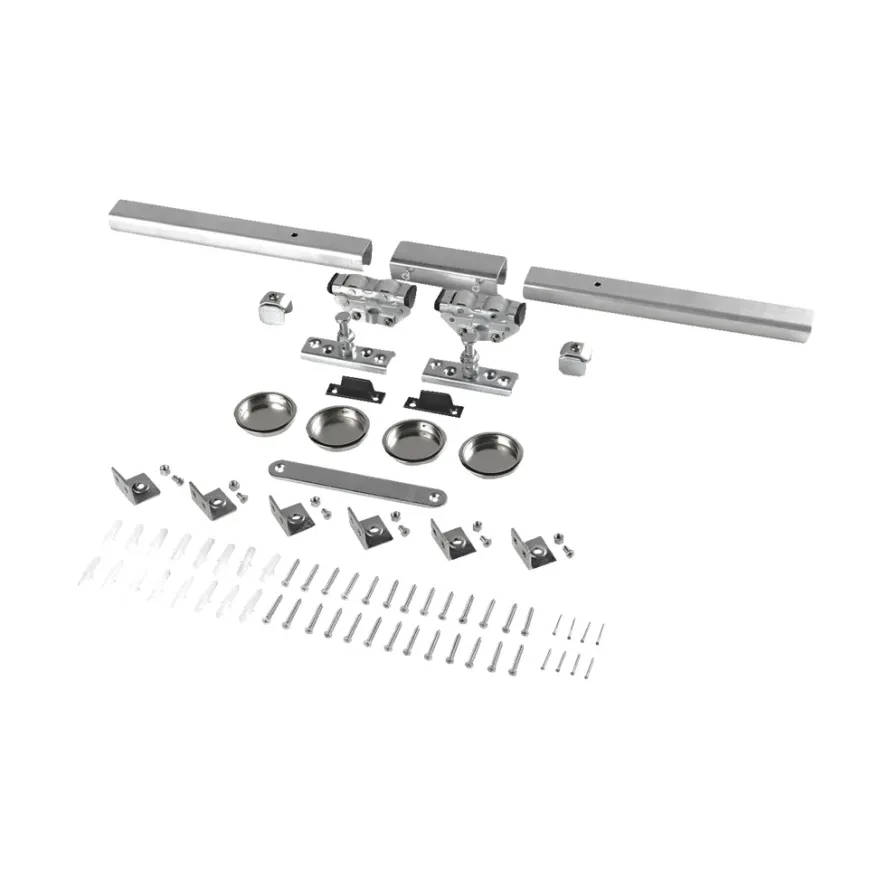 Skyvedørssett 2 meter skinne