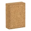 Slipekloss i kork - 93 x 70 x 30 mm
