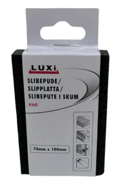 Slipesvamp korn 60, 70x100 mm - Luxi