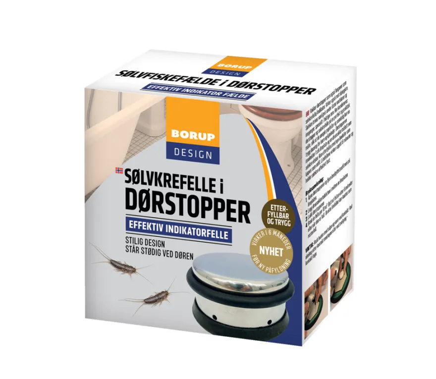 Sølvkrefelle dørstopper Borup Design