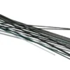 Stagstolpe svart Ø8 mm x 110 cm