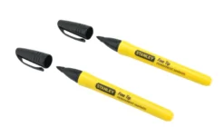 Stanley tusj permanent marker fine tip svart - 2-pk.