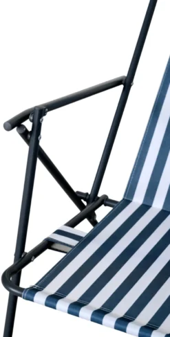 Strandstol Albany i metall og polyester - Sunlife®