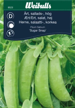 Sukkerert, høy 'Sugar Snap'