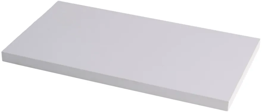Svevehylle 38 x 20 cm - hvit