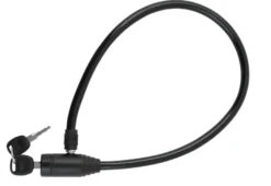 Sykkellås spiralvaier Ø8 mm x 650 mm