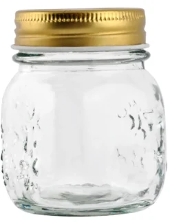 Syltetøyglass med skrulokk 0,15 liter