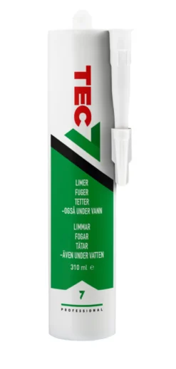 Tec7 fugemasse brun 310 ml