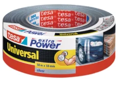 Tesa Universal gaffatape sølv 50 mm x 50 meter