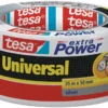 Tesa Universal gaffatape sølv 50 mm x 25 meter
